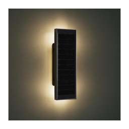 Brilagi - Aplică solară de perete SUN, LED 2,5W, 230V, 30 cm, 2000 mAh, IP44
