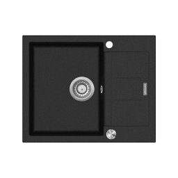Concept DG05C45BC - Chiuvetă de bucătărie CUBIS 50x62 cm din granit, negru