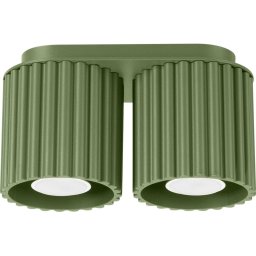 Sollux SL.1795 - Spot AURA 2xGU10/10W/230V verde