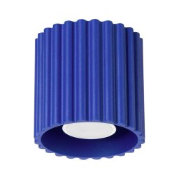 Sollux SL.1809 - Lampă spot AURA 1xGU10/10W/230V, 10 cm, albastră