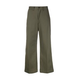 POLO RALPH LAUREN Pants Wd Lg Chno-Cropped-Flat Front 211873988006 300 green