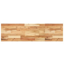 Blat de baie finisaj cu ulei, 120x40x4 cm, lemn masiv de acacia GartenMobel Dekor