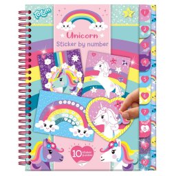 Carticica cu activitati si abtibilduri - Unicorn
