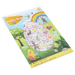 Carte cu abtibilduri - Paste vesel