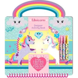 Carte cu activitati - Unicorni