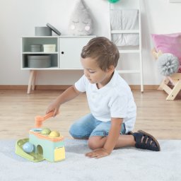 Jucarie dexteritate - Cursa bilutelor - Pastel