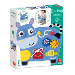 Centru de activitati din lemn - Magarus vesel