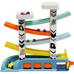 Rampa cu 4 masinute de curse