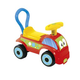 Masina fara pedale Foot to Floor,Varsta recomandata: 12 luni+, Greutate maxima recomandata 23 Kg, Rosu