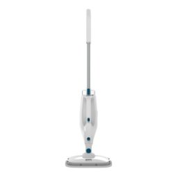 Mop cu aburi Heinner HSM-M1400WH-BL, 1400 W, rezervor 420 ml, alb