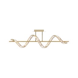 Lustră LED pe tijă Zuma Line MX3170-1-3GT ATHESA LED/24,5W/230V 2700-6000K + telecomandă