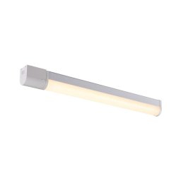 Nordlux - Aplica LED pentru oglindă de baie cu priză, 15 W, 230 V, IP44, 68,4 cm, albă
