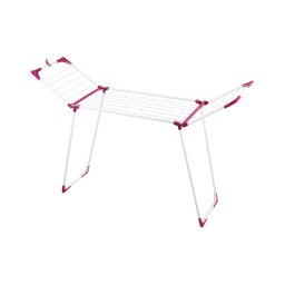 WENKO 3774021100 - Uscător de rufe SUMMER DRY 153 x 76 cm alb/roz