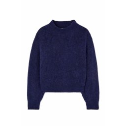 AMERICAN VINTAGE Pulover EAST18Q navy chine