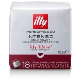 Capsule cafea Illy, IperEspresso Intenso, 18 capsule