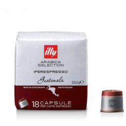 Capsule cafea Illy, IperEspresso Arabica Selection, Guatemala, 18 capsule