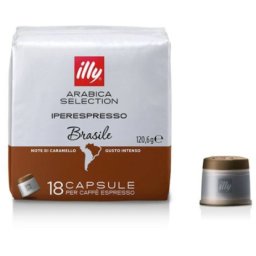 Capsule cafea Illy, IperEspresso Arabica Selection, Brazilia, 18 capsule