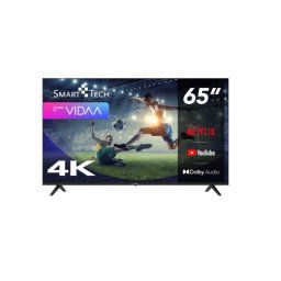 Televizor LED SMART TECH 65UV10V1 VIDAA LED 4K UHD V1 65inch 164cm Clasa F Negru
