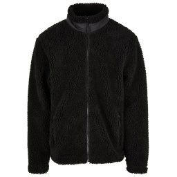 Urban Classics Jachetă fleece negru