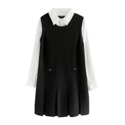 Next Rochie negru / alb