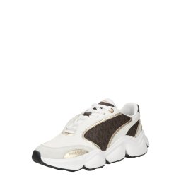 MICHAEL Michael Kors Sneaker low 'RENNY' ciocolatiu / maro închis / auriu / alb