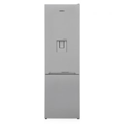 Combina frigorifica Heinner HC-V288SWDE+, Less Frost, Dozator de apa, 288 L, Lumina LED, Clasa E, H 180 cm, Argintiu