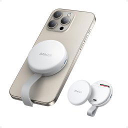 Cititor de Carduri SD cu Adaptor, MagSafe, Portabil, 312 MB/s - Anker MagGo (A83D1G21) - White