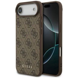Husa Husa pentru iPhone 17 Air - Guess Hardcase 4G Classic (GUHCP17MG4GFBR) - Brown