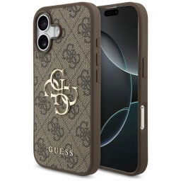 Husa Husa pentru iPhone 17 - Guess Hardcase 4G Big Logo (GUHCP17S4GMGBR) - Brown