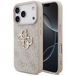 Husa Husa pentru iPhone 17 Pro Max - Guess Hardcase 4G Big Logo (GUHCP17X4GMGPI) - Pink