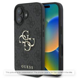 Husa Husa pentru iPhone 17 - Guess Hardcase Big 4G Logo Classic Logo (GUHCP17SP4G4SMCK) - Black