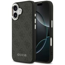 Husa Husa pentru iPhone 17 - Guess Hardcase 4G Classic Logo MagSafe (GUHMP17SP4GSSMCK) - Black