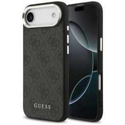Husa Husa pentru iPhone 17 Air - Guess Hardcase 4G Classic Logo MagSafe (GUHMP17MP4GSSMCK) - Black