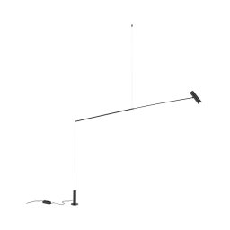 Lampadar LED dimabil Redo 01-2695 PICAS LED/12W/230V negru
