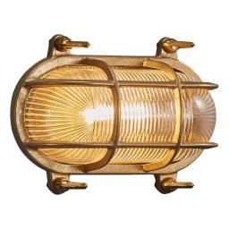 Nordlux - Aplica de exterior HELFORD 1xE27/12,5W/230V IP64, alamă