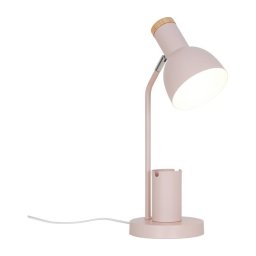 Nordlux - Lampă de masă DEVONE 1xE27/15W/230V roz