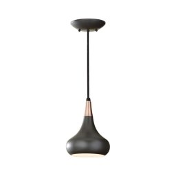 Feiss FE-BESO-P-S-DBZ -Pendul cu cablu BESO 1xE27/60W/230V Ø17,9 cm negru/cupru