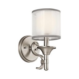Kichler KL-LACEY1-AP - Aplica de perete LACEY, 1xE14/40W/230V, crom mat