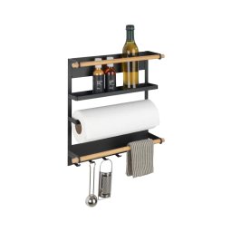 WENKO 54114100 - Organizator MAGNA 33 x 34 cm, negru/maro