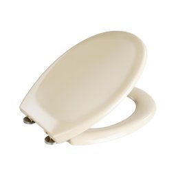 WENKO 18760100 - Capac WC OTTANA 37,5x44,5 cm bej/argintiu