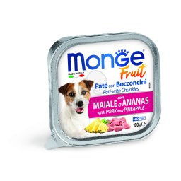 Monge Dog Fruit paté - porc și ananas 100 g