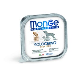 Monge Dog Monoprotein paté - căprioară 150 g