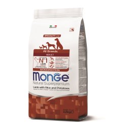 Monge Speciality Line All Breeds Adult Monoprotein - miel, orez și cartofi 2,5 kg