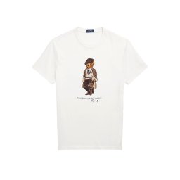 POLO RALPH LAUREN T-Shirt Ssteecmslm1 710P00085001 100 white