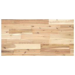 Blat de baie netratat, 100x40x4 cm, lemn masiv de acacia GartenMobel Dekor