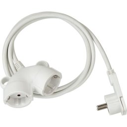 Cordon Prelungitor Brennenstuhl cu cap plat cu 2 prize, 5 m