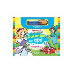 Descopera culorile! Coloram cu apa: Cenusareasa
