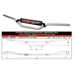 GHIDON WRP PRO-ALU CR CRF Argintiu