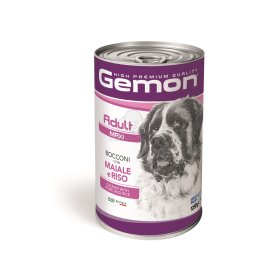 Gemon Maxi Adult Dog conservă cu porc și orez 1250 g