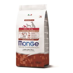 Monge Speciality Line Mini Puppy & Junior Monoprotein - miel și orez 2,5 kg